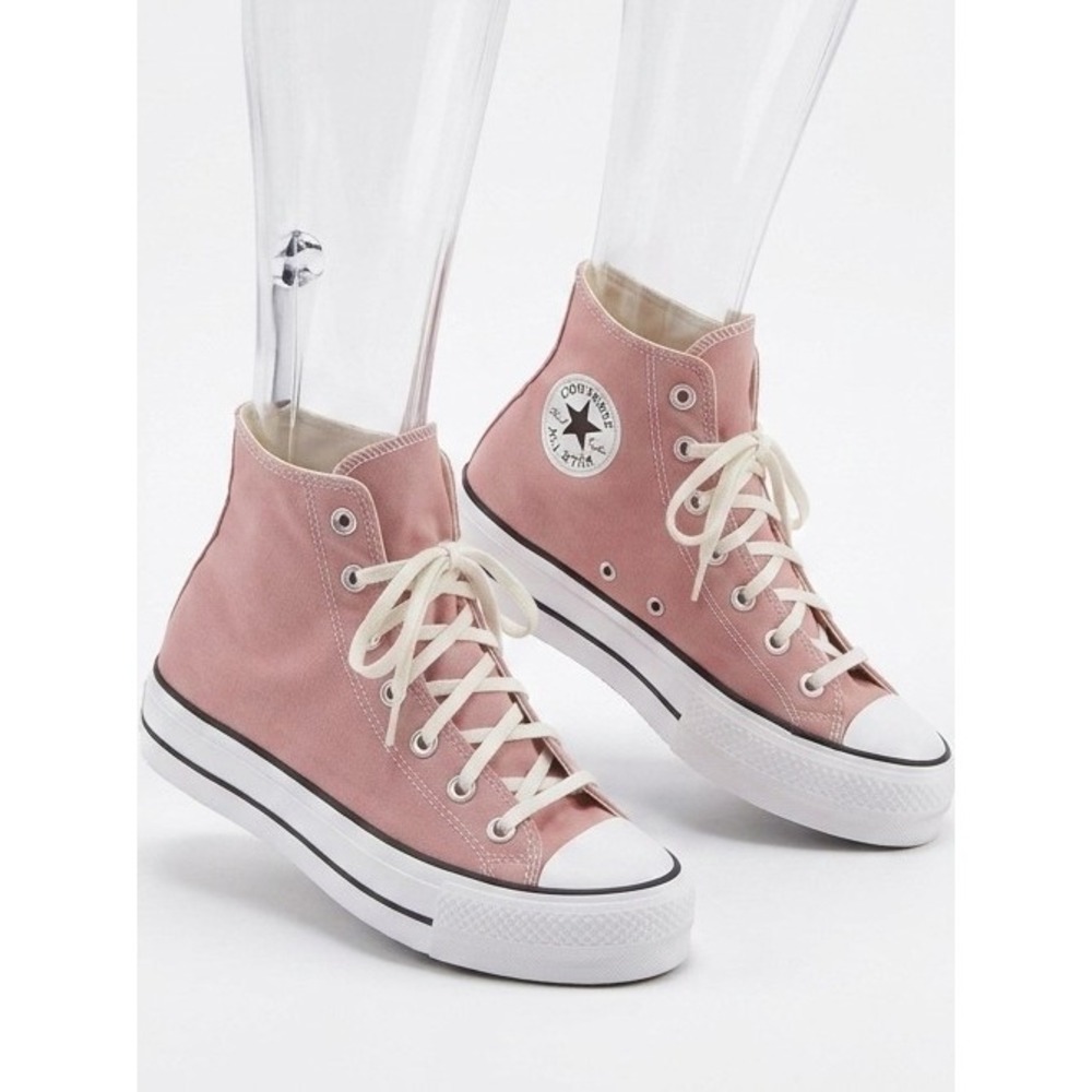 Converse Chuck‎ Taylor All Star Lift High Top Pink Sneakers SKUW374